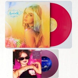 2 NEW - ADDISON RAE - URBAN OUTFITTERS VINYLS